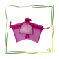 Preview: Organza Beutel Pink (7,5x10cm)